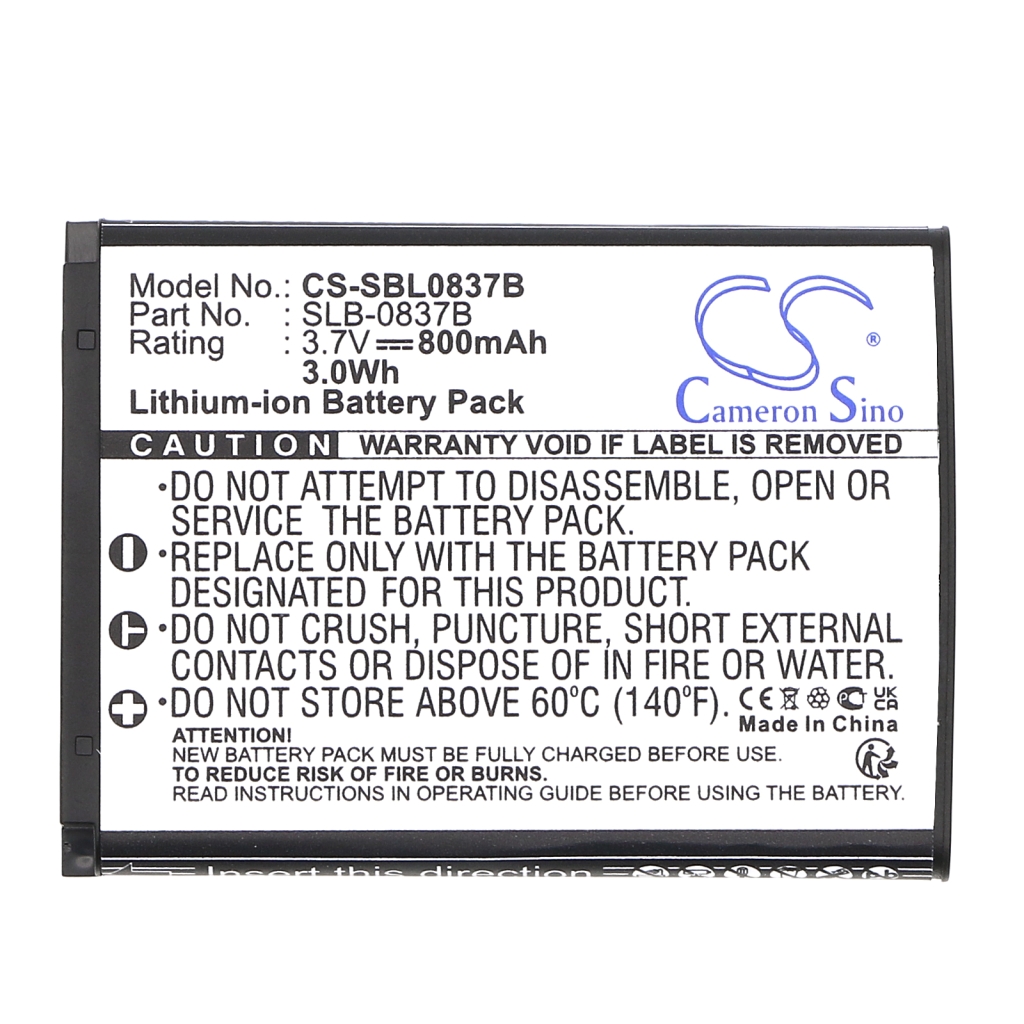 Kamerabatteri Samsung CS-SBL0837B