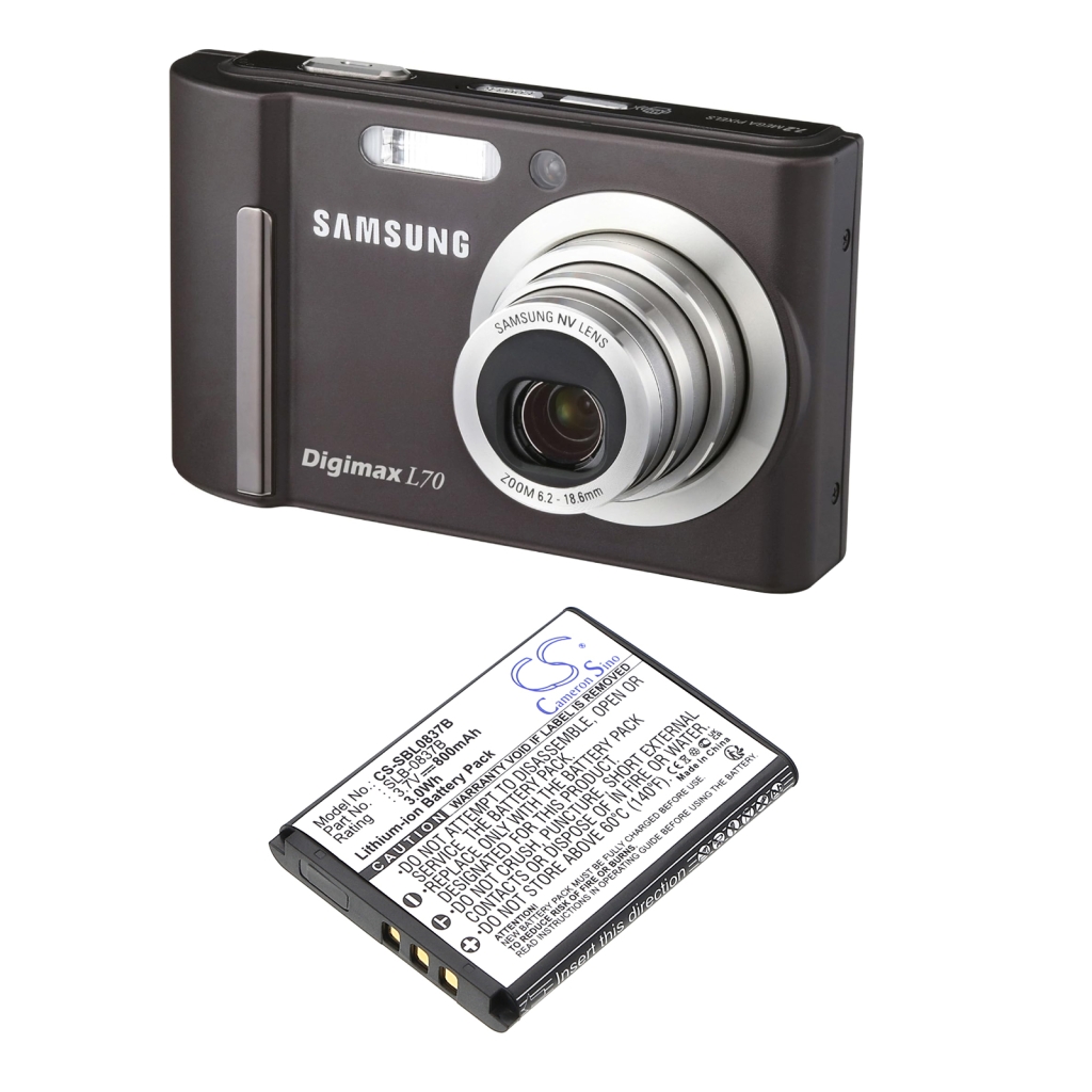 Kamerabatteri Samsung CS-SBL0837B