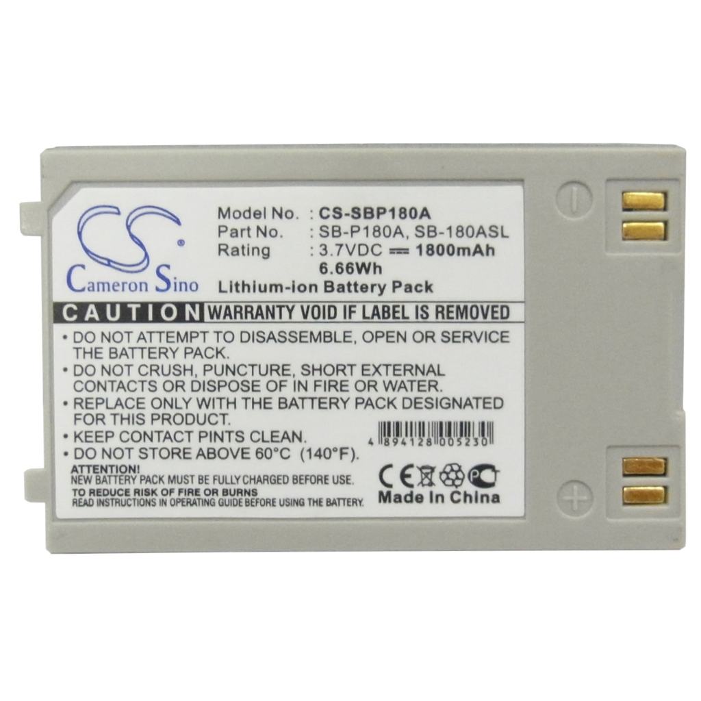 Kamerabatteri Samsung CS-SBP180A