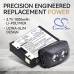 Batteri kompatibel med Suprabeam CS-SBS200FT