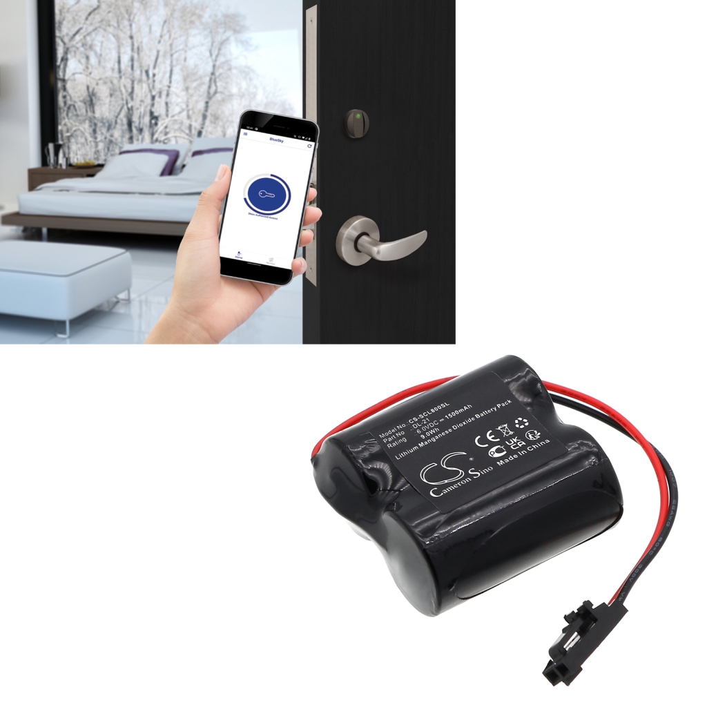 Hjemmesikkerhedskamera batteri Saflok CS-SCL800SL