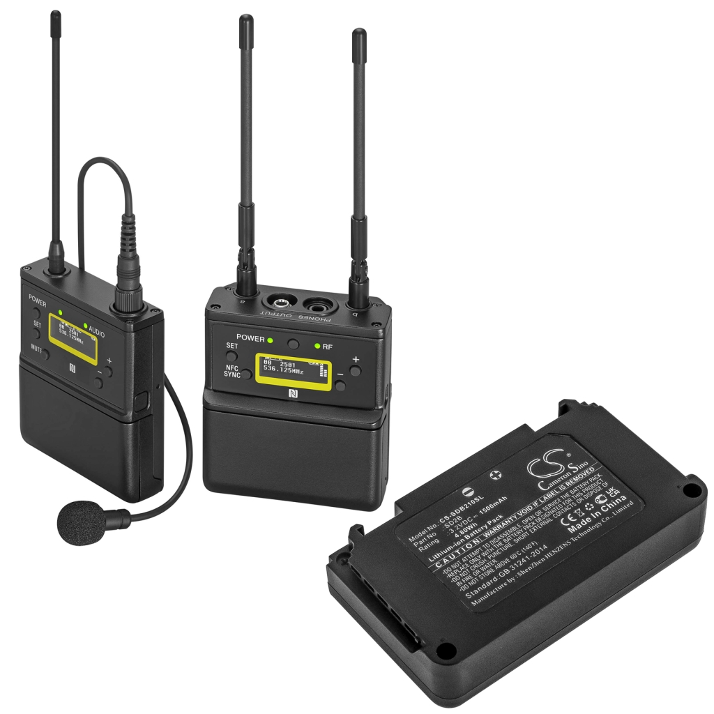 Mikrofonbatteri Sony CS-SDB210SL