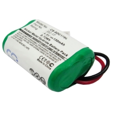Kompatibel batteriudskiftning til KINETIC 4SN-1/4AAA15H-H-JP1,650-058,DC-17,DC-17_5,MH120AAAL4GC...