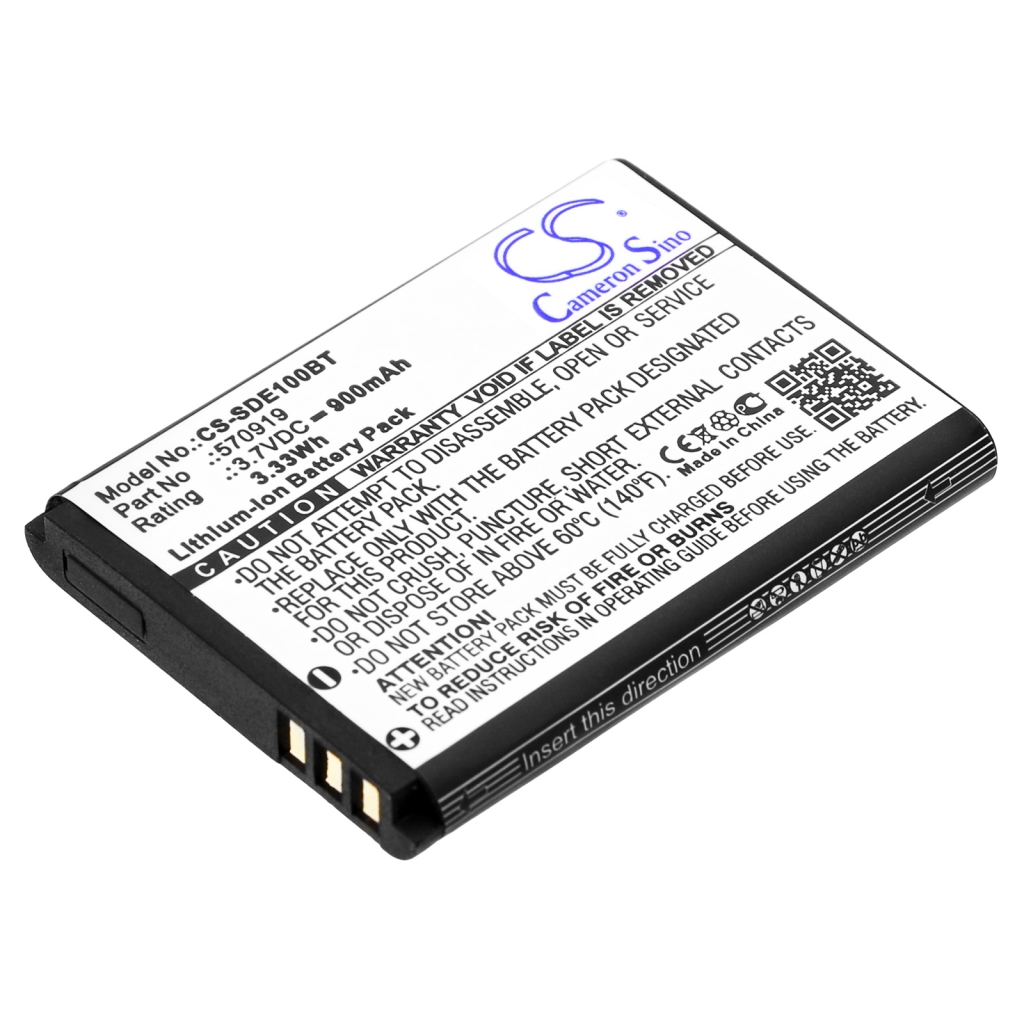 Hjemmesikkerhedskamera batteri Sedea CS-SDE100BT