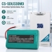 Batteri kompatibel med Sanyo CS-SDU330MD