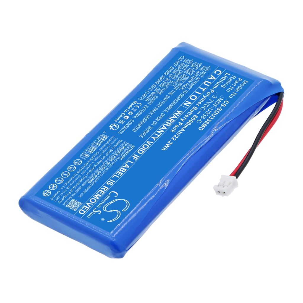 Batteri kompatibel med Sanyo CS-SDU338MD