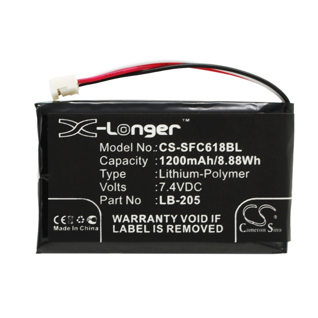 Betalings terminalbatteri Safescan CS-SFC618BL