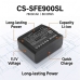Batterier kompatibel med Signalfire AI-7 Optical Fiber Fusion Splicer CS-SFE900SL