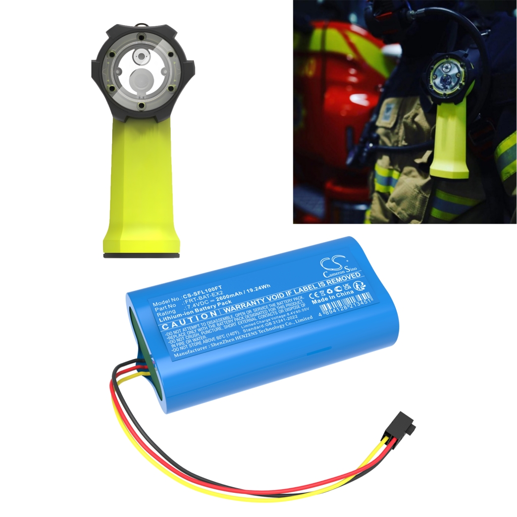 Belysningssystembatteri Stripelight CS-SFL100FT
