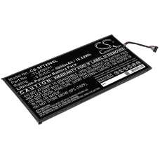 Kompatibel batteriudskiftning til Safran TLP050A1