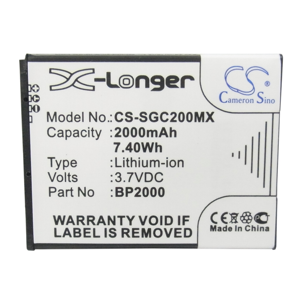 Batteri kompatibel med Samsung CS-SGC200MX