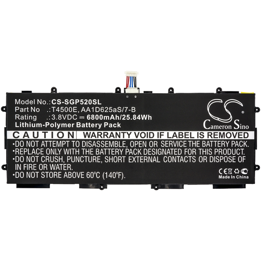 Tabletbatteri Samsung CS-SGP520SL
