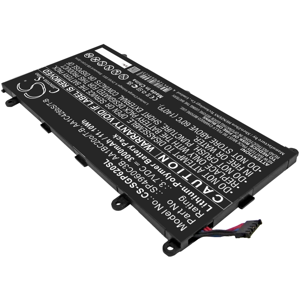 Tabletbatteri Samsung CS-SGP620SL