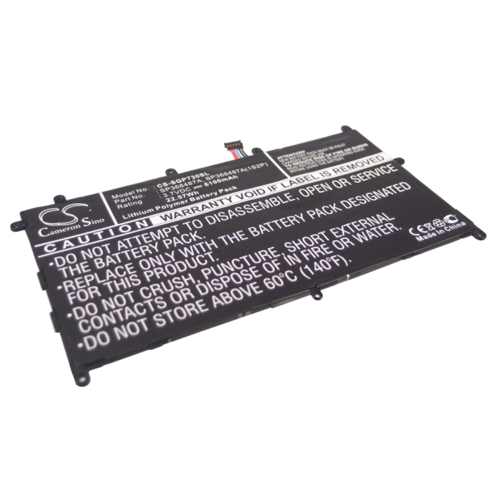 Tabletbatteri Samsung CS-SGP730SL