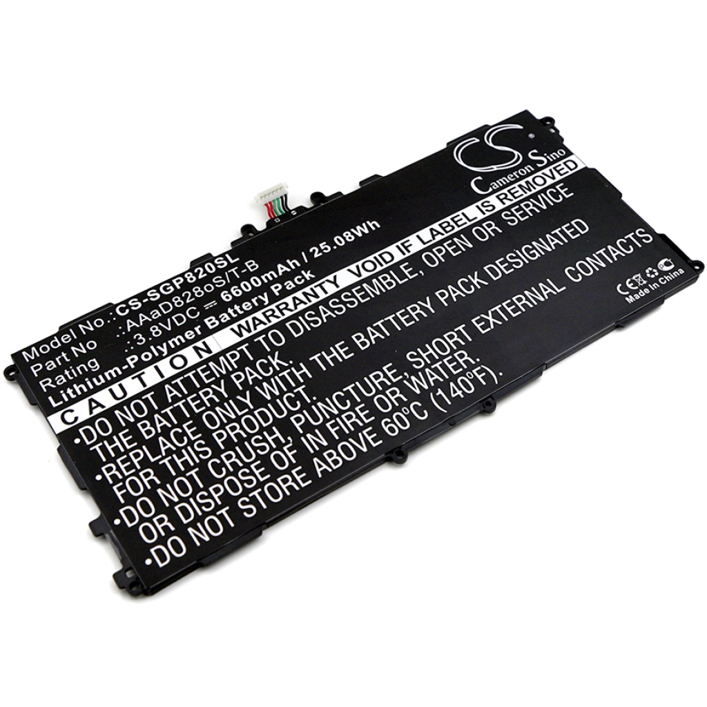 Tabletbatteri Samsung CS-SGP820SL
