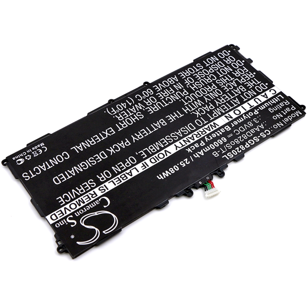 Tabletbatteri Samsung CS-SGP820SL