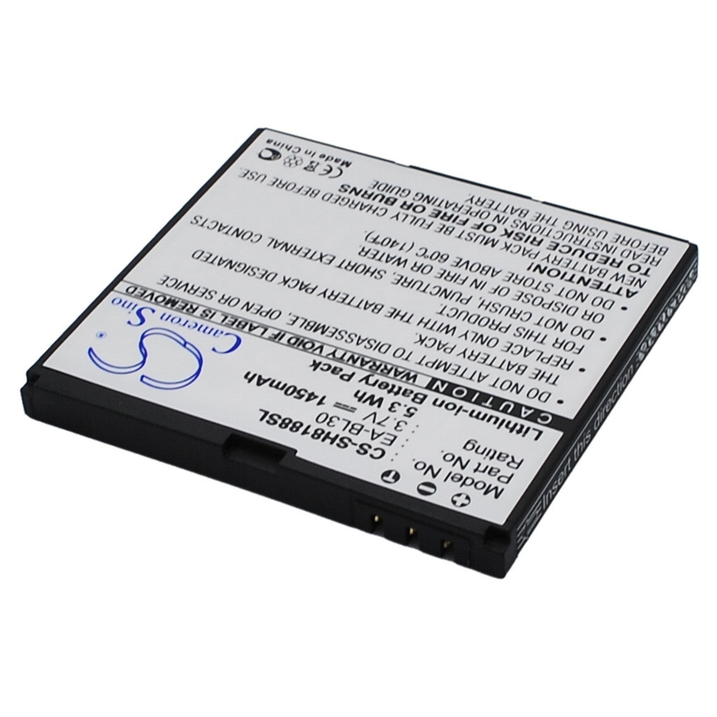 Mobiltelefonbatteri Sharp CS-SH8188SL