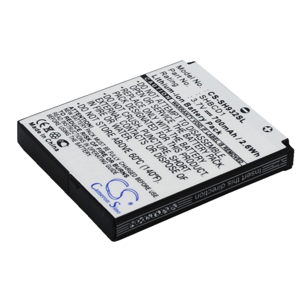 Mobiltelefonbatteri Sharp CS-SH932SL