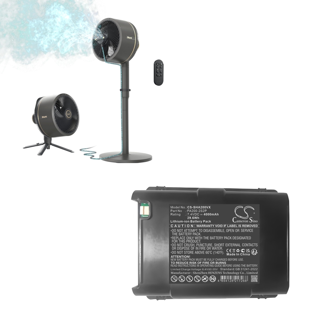 Smart Home Battery Shark CS-SHA200VX