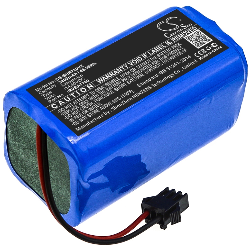 Støvsugerbatteri Shark CS-SHR720VX