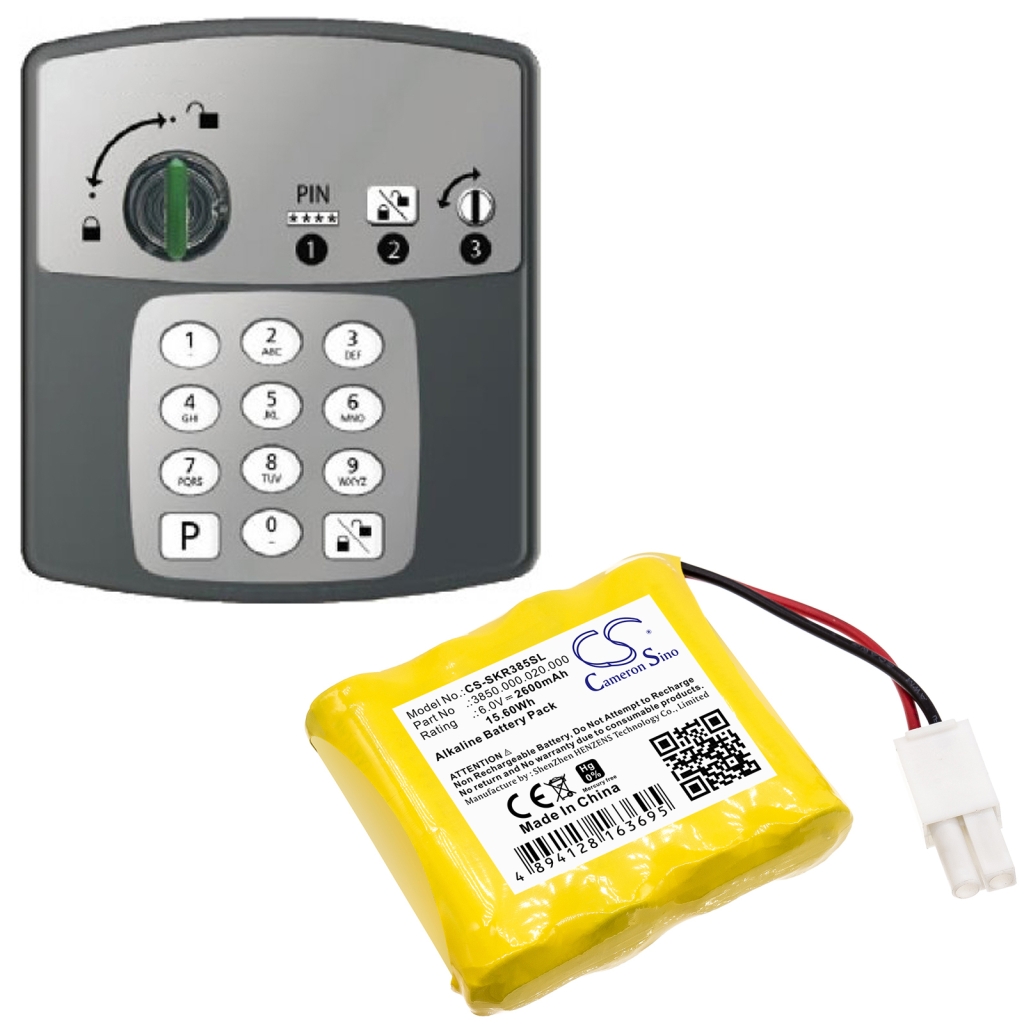 Hjemmesikkerhedskamera batteri Safe-o-kiefer CS-SKR385SL