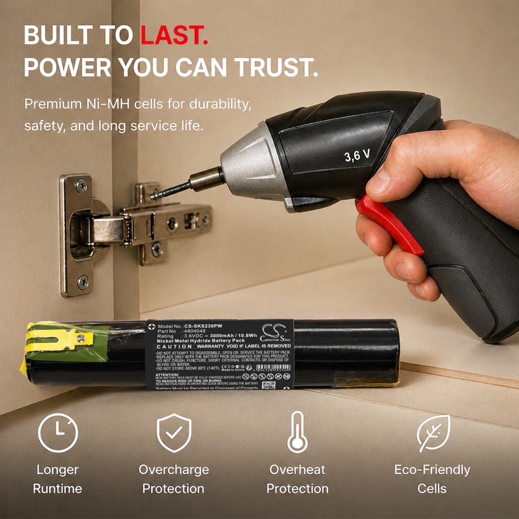Batteri kompatibel med Skil CS-SKS230PW