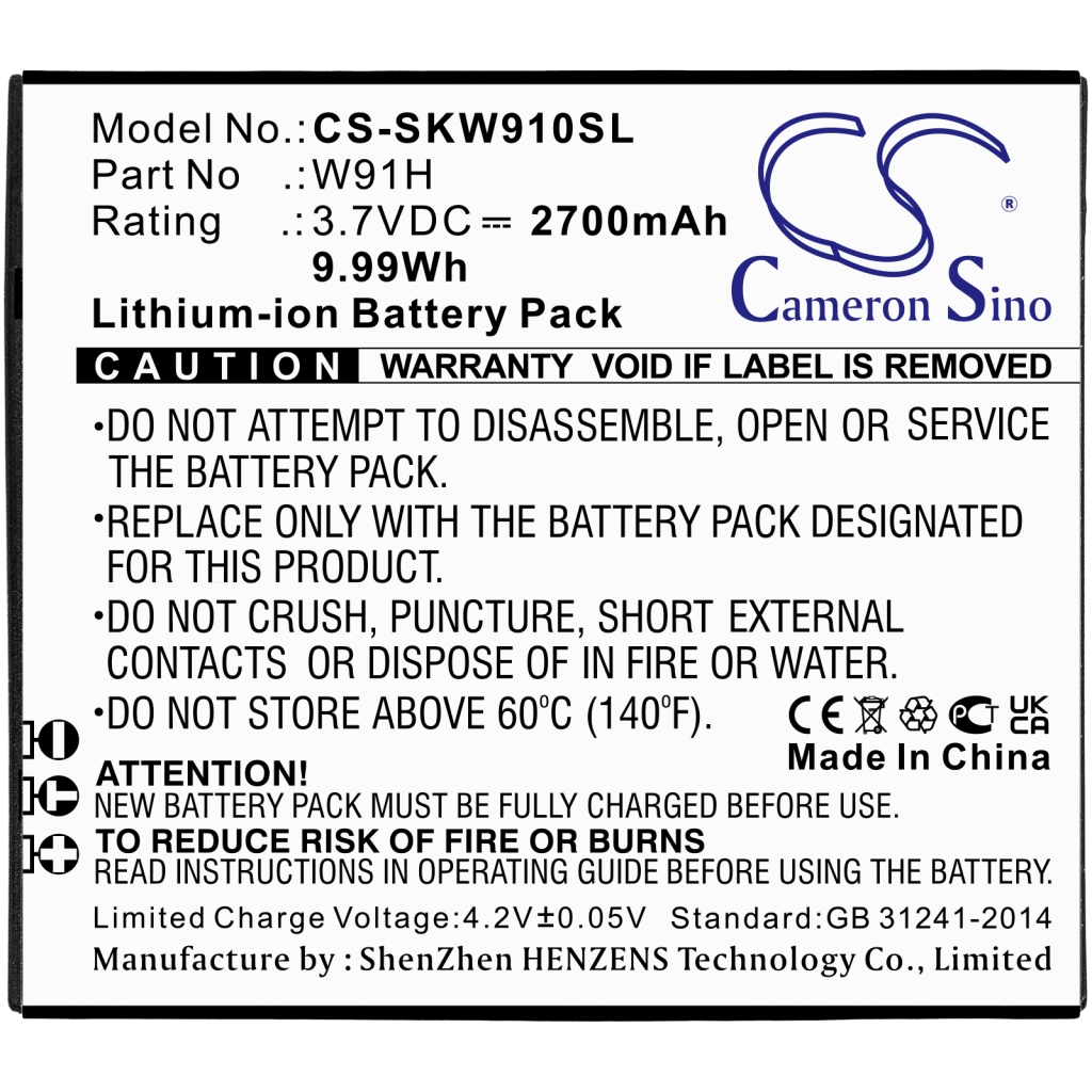 Hotspot Battery Skyroam CS-SKW910SL