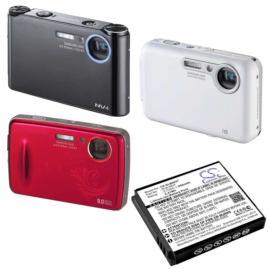 Kamerabatteri Samsung CS-SLB0937