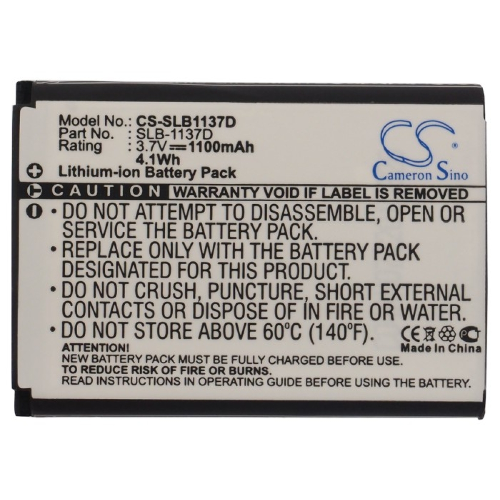Kamerabatteri Samsung CS-SLB1137D