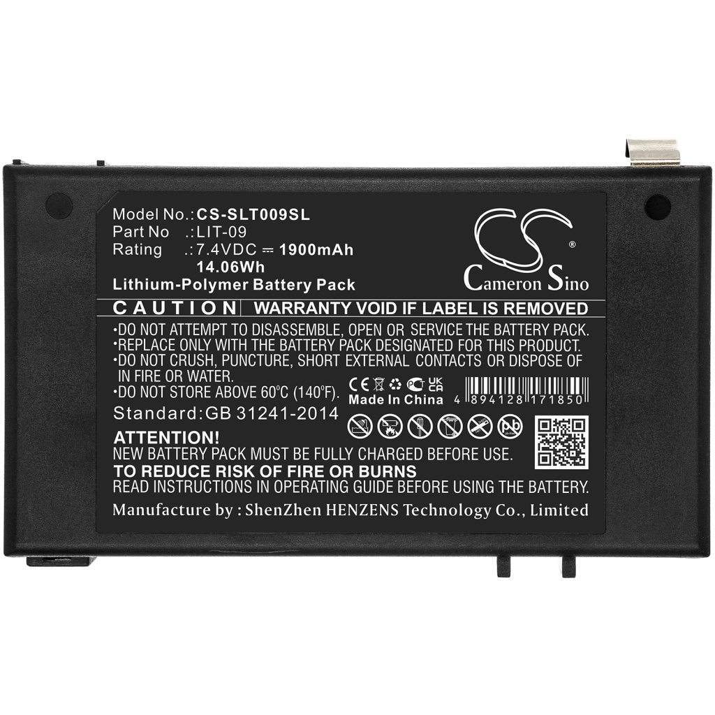 Batterier til sportsudstyr Spypoint CS-SLT009SL