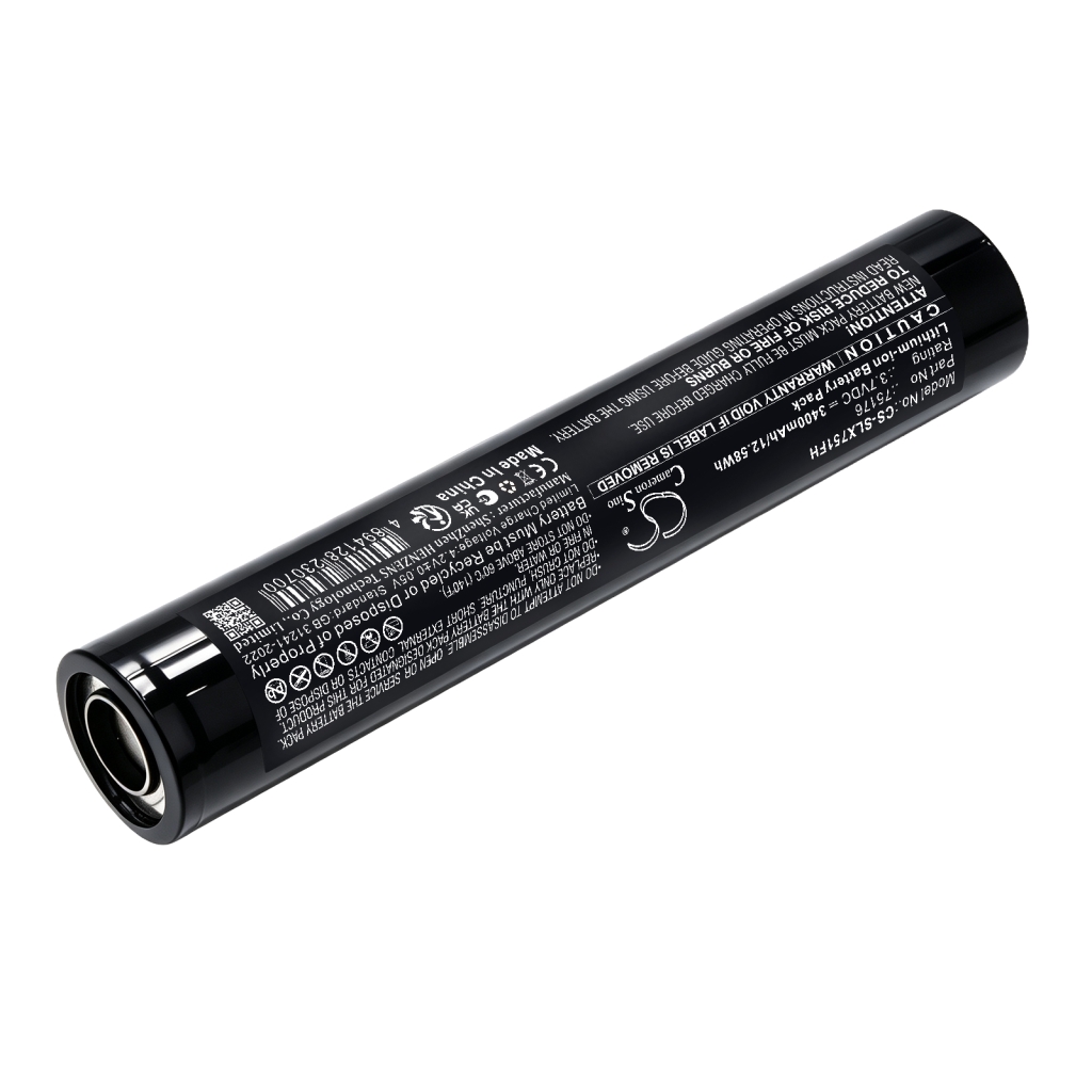 Batterier kompatibel med Streamlight Stinger LED CS-SLX751FH
