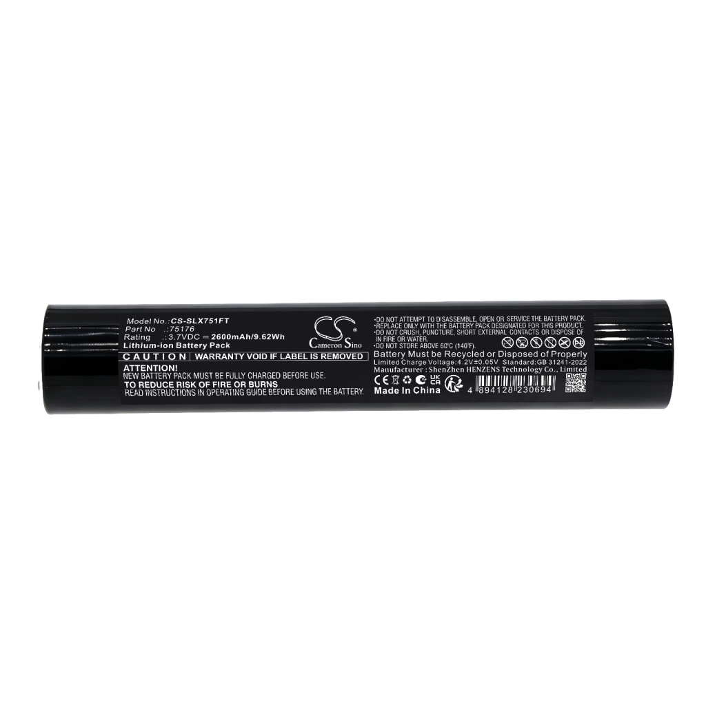 Batteri kompatibel med Streamlight CS-SLX751FT