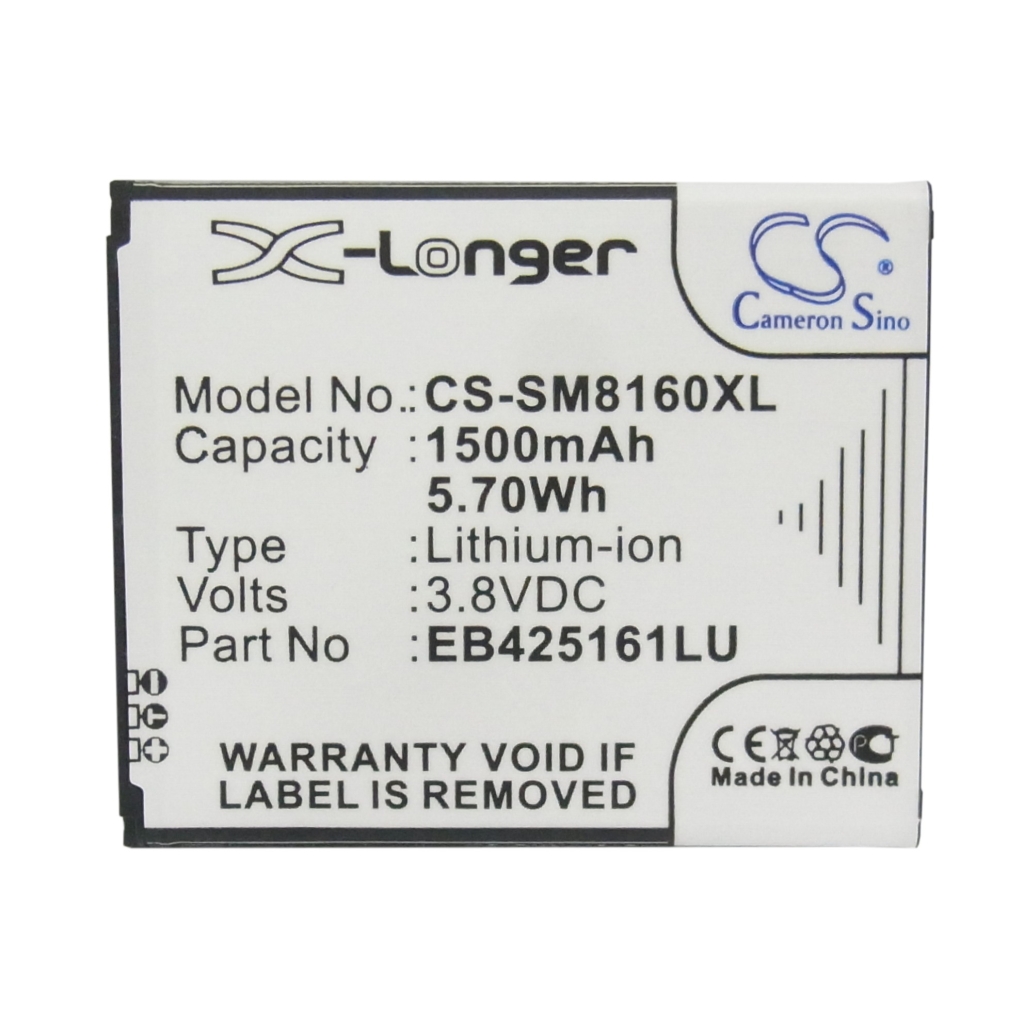 Mobiltelefonbatteri Samsung CS-SM8160XL