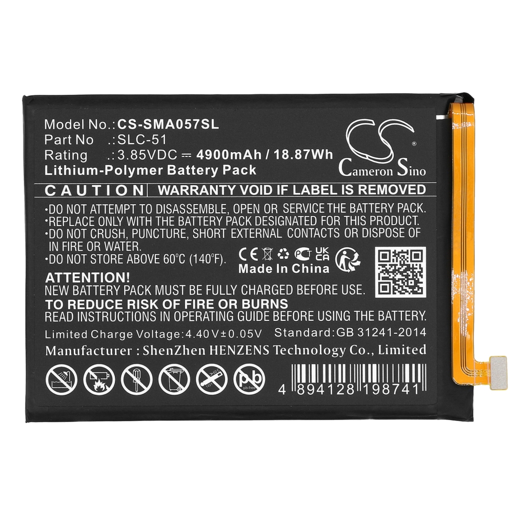 Mobiltelefonbatteri Samsung CS-SMA057SL