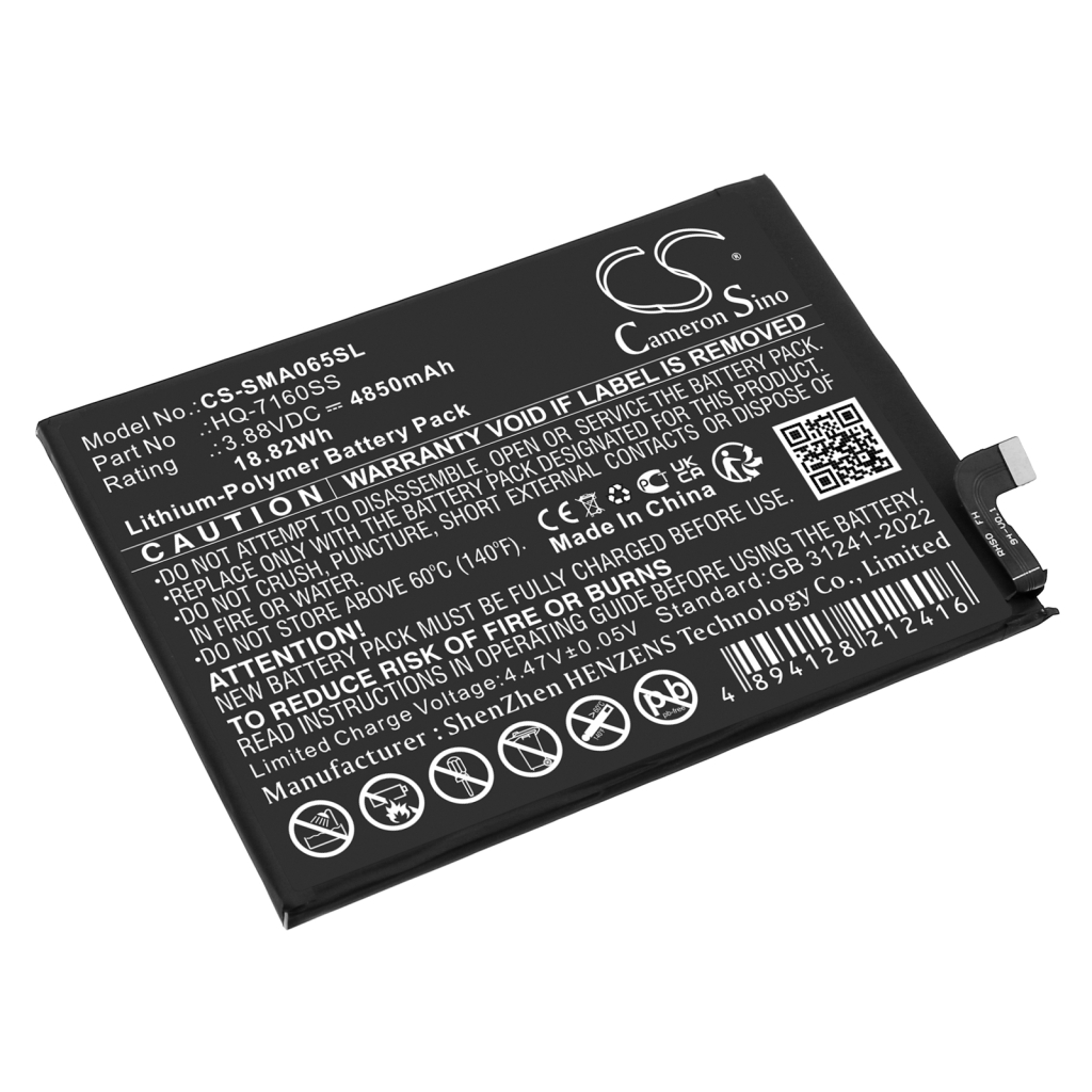 Mobiltelefonbatteri Samsung CS-SMA065SL