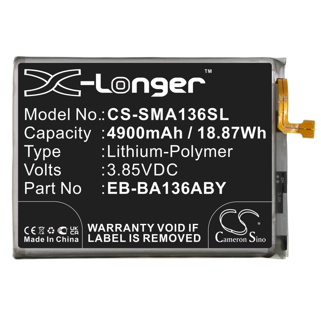 Mobiltelefonbatteri Samsung CS-SMA136SL