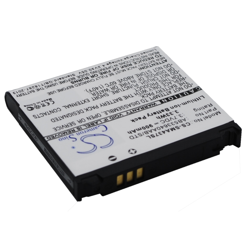 Batteri kompatibel med Samsung CS-SMA437SL