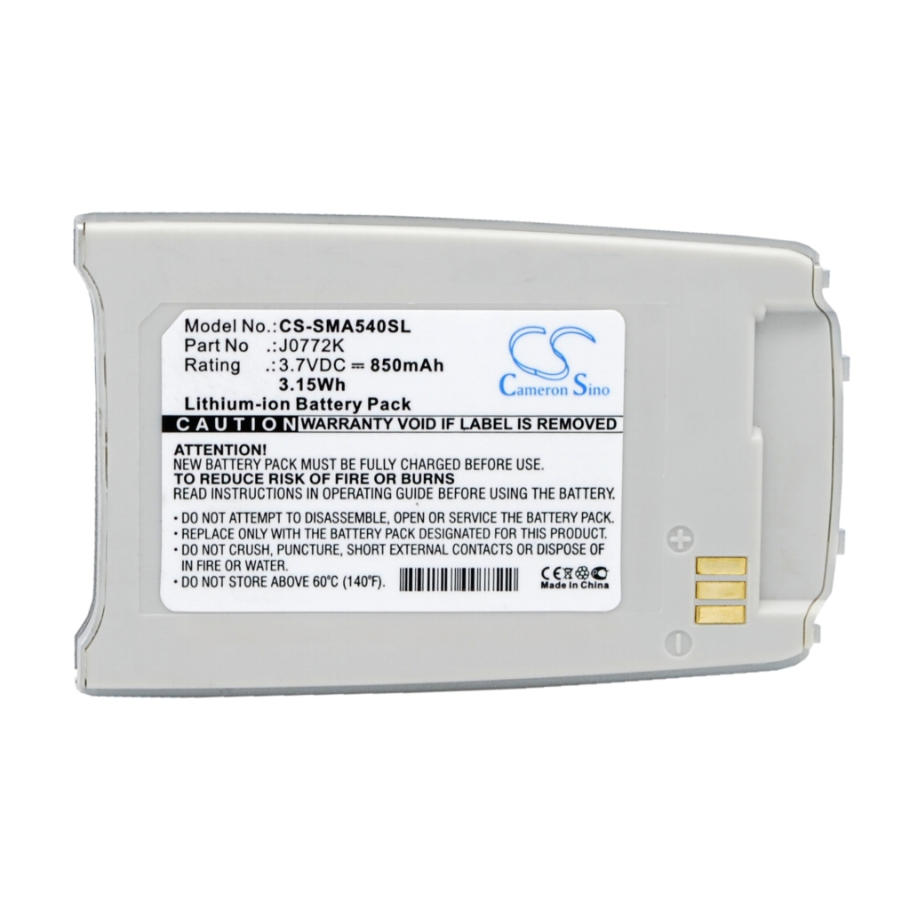 Batteri kompatibel med Samsung CS-SMA540SL