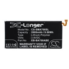 Kompatibel batteriudskiftning til Samsung EB-BA700ABE,GH43-04340A