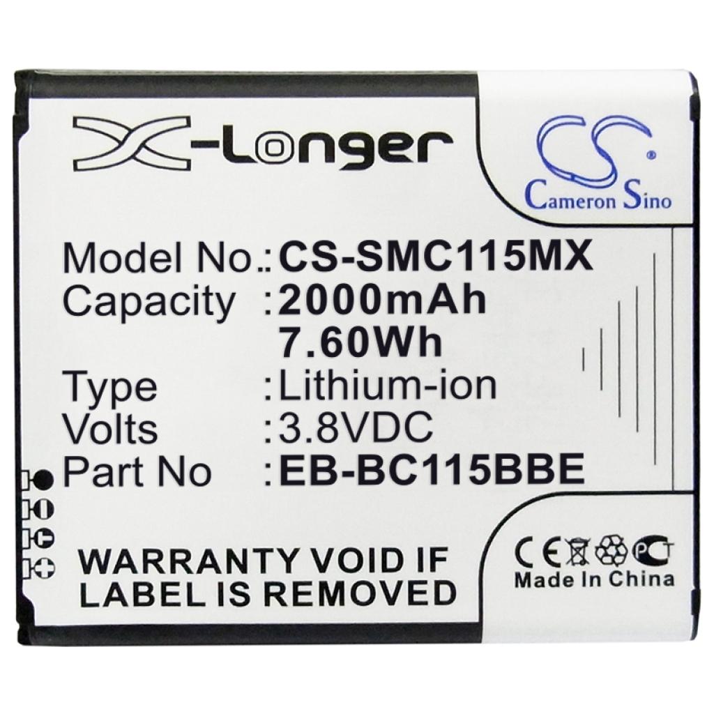 Kamerabatteri Samsung CS-SMC115MX