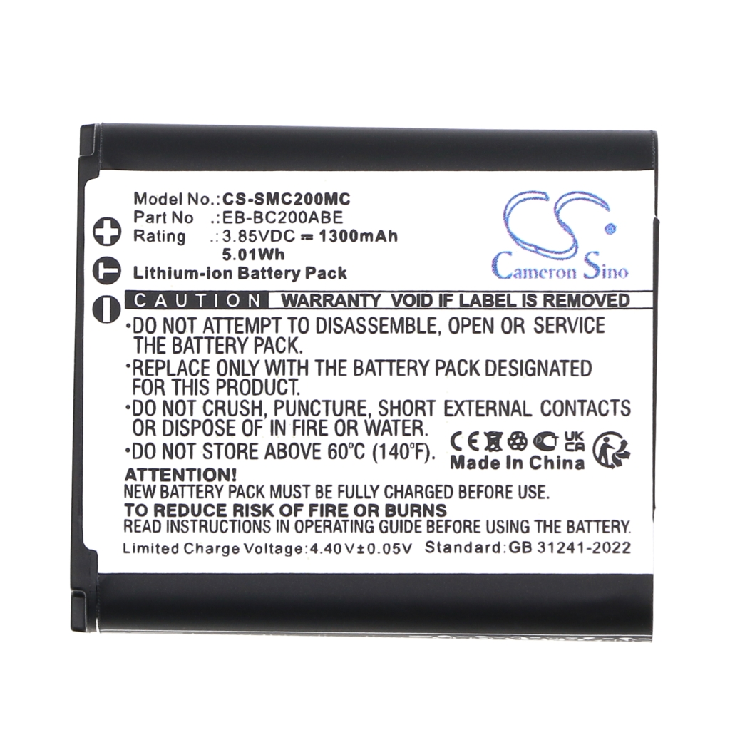 Kamerabatteri Samsung CS-SMC200MC