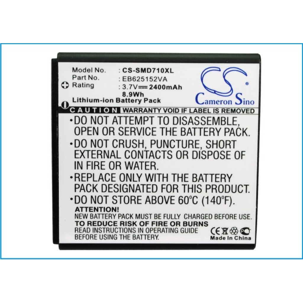 Batteri kompatibel med Samsung Sprint CS-SMD710XL