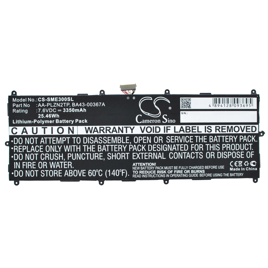 Tabletbatteri Samsung CS-SME300SL