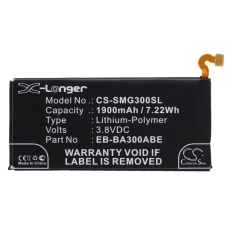 Kompatibel batteriudskiftning til Samsung EB-BA300ABE,GH43-04381A,GH43-04381B