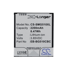 Kompatibel batteriudskiftning til Samsung EB-BG510CBC