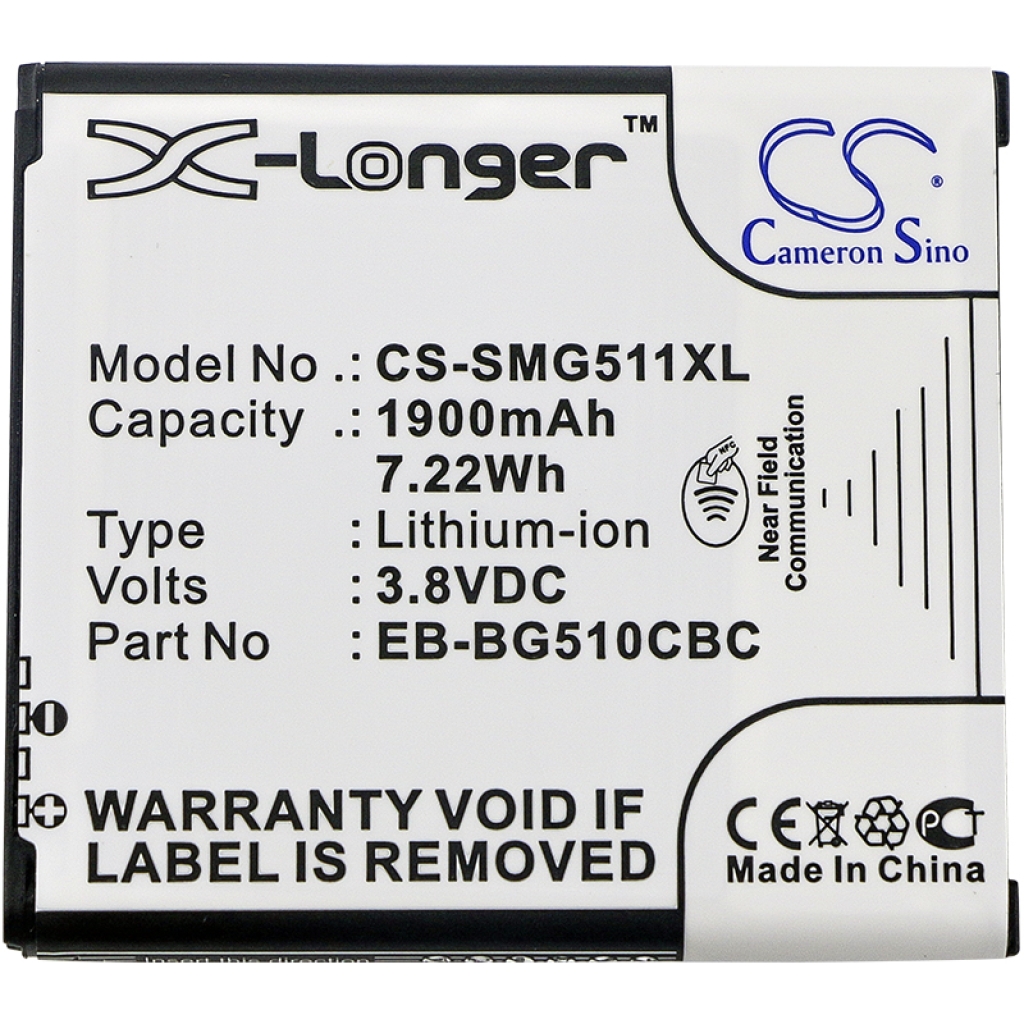 Batteri kompatibel med Samsung CS-SMG511XL