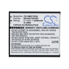 Kompatibel batteriudskiftning til Samsung EB-BG720CBC,EB-BG720CBK