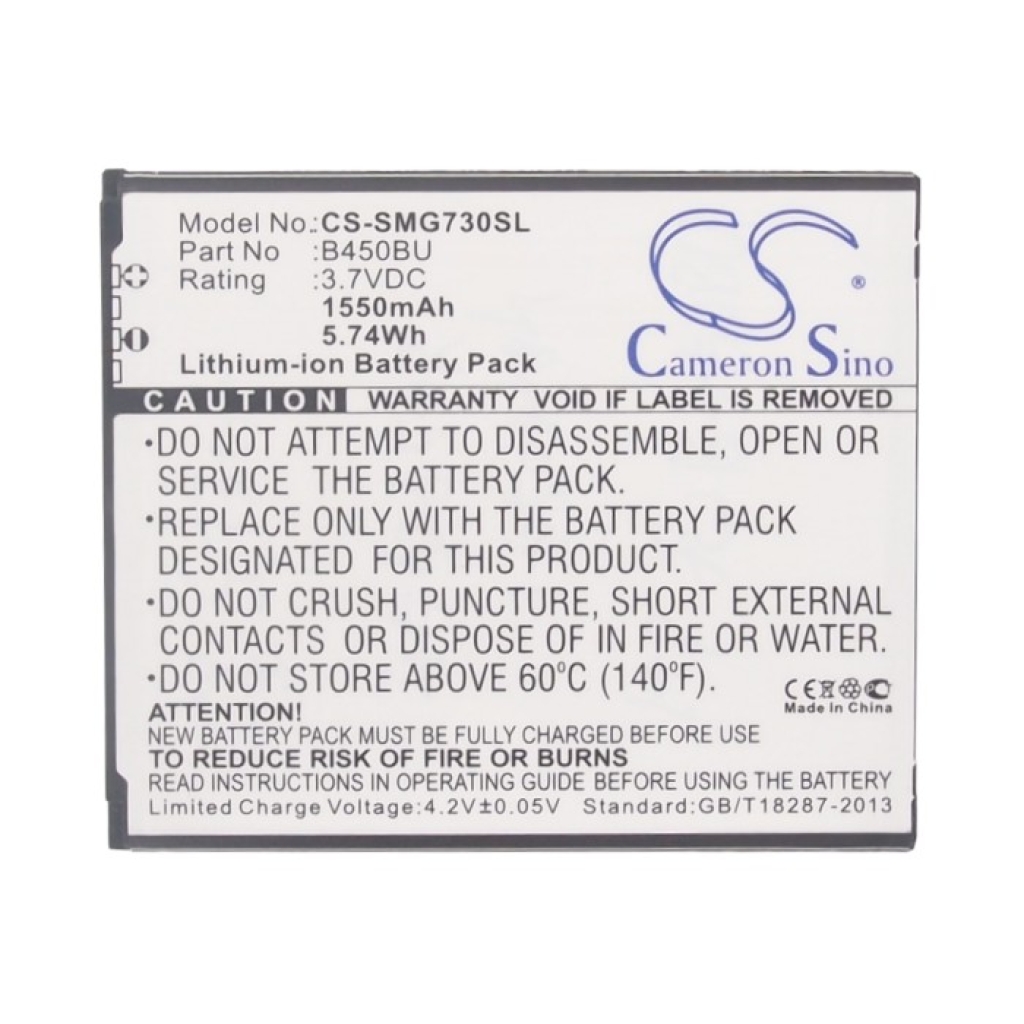 Battery Replaces B450BZ