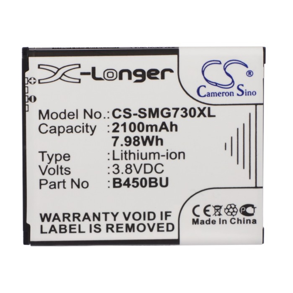 Battery Replaces B450BZ