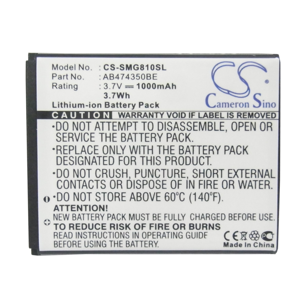 Battery Replaces AB475350CE